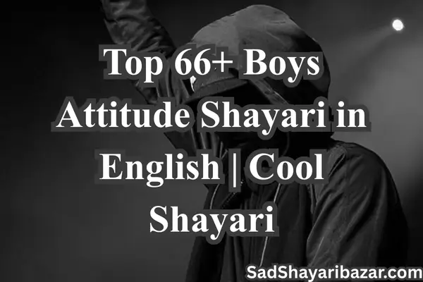Boys Attitude Shayari
