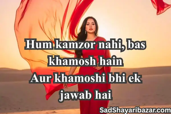 Girls Attitude Shayari Marathi