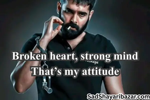 Breakup Attitude Shayari