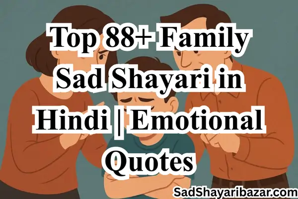 Family Sad Shayari