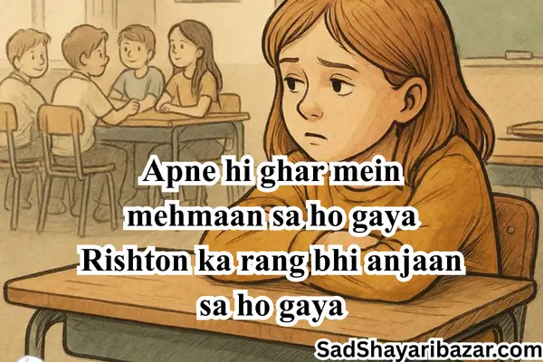 Family Sad Shayari
