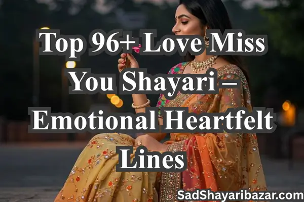 Love Miss You Shayari